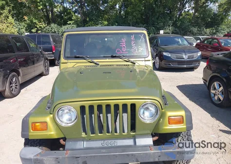1997 Jeep Wrangler Se z USA, uszkodzony, nr VIN 1J4FY29P6VP527306